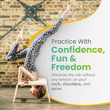 Load image into Gallery viewer, FeetUp - The Original Yoga Headstand Bench, Vegan Handstand Trainer Bench and Stand, Strength Training Inversion Equipment for Relaxation &amp; Strength, Includes App &amp; Starter Kit, Classic, White

