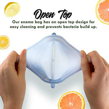 Load image into Gallery viewer, Mikacare Enema Bag Kit Clear Non-Toxic Silicone. for Coffee and Enema Kit for Colon Cleansing - Enema Detox - 2 Quart - Home Colonic Kit - Enema Coffee not Included
