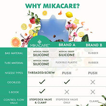 Load image into Gallery viewer, Mikacare Enema Bag Kit Clear Non-Toxic Silicone. for Coffee and Enema Kit for Colon Cleansing - Enema Detox - 2 Quart - Home Colonic Kit - Enema Coffee not Included
