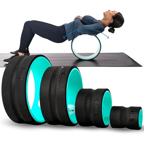 Chirp Wheel Foam Roller Set - Deep Muscle Relief, 4 Padded Foam Rollers: 12