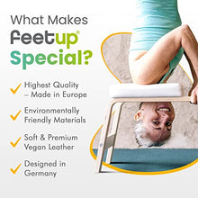 Load image into Gallery viewer, FeetUp - The Original Yoga Headstand Bench, Vegan Handstand Trainer Bench and Stand, Strength Training Inversion Equipment for Relaxation &amp; Strength, Includes App &amp; Starter Kit, Classic, White
