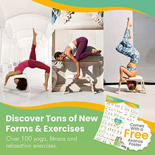 Load image into Gallery viewer, FeetUp - The Original Yoga Headstand Bench, Vegan Handstand Trainer Bench and Stand, Strength Training Inversion Equipment for Relaxation &amp; Strength, Includes App &amp; Starter Kit, Classic, White
