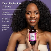 Load image into Gallery viewer, HERITAGE STORE Organic Castor Oil, Nourishing Hair Treatment, Deep Hydration for Healthy Hair Care, Skin Care, Eyelashes &amp; Brows, Castor Oil Packs, Cold Pressed, Hexane Free, Vegan, Cruelty Free 32oz
