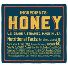 Load image into Gallery viewer, Local Hive Authentic Wildflower Raw &amp; Unfiltered Honey, 16oz
